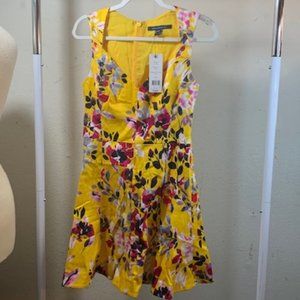 French Connection Citrus Floral Dress 6 NWT